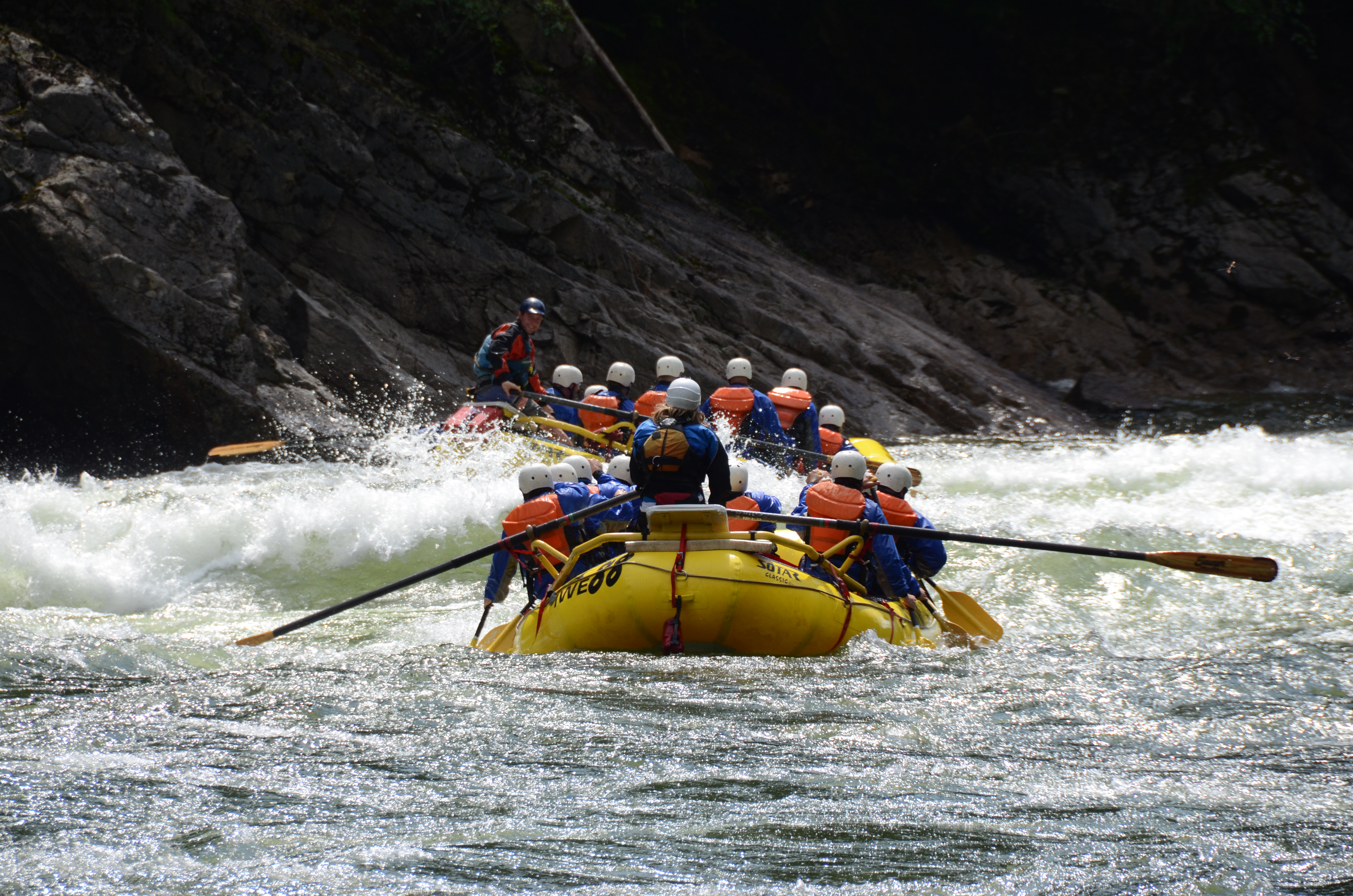 Raffting am Clearwater River am Wells Grey NP ©HorstReitz2019