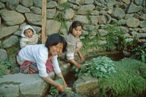 Kinder in Cusco Peru 1993 ©HorstReitz